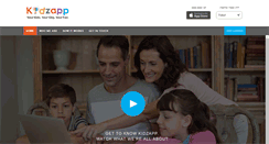Desktop Screenshot of kidzapp.com